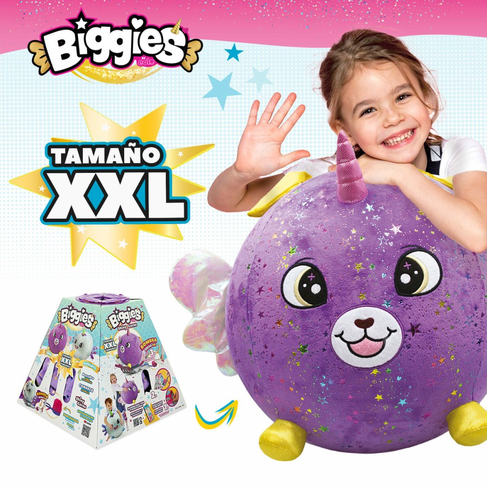 Fluffy toy Eolo Purple Plush Plastic 45 x 45 x 45 cm Inflatable (4 Units)