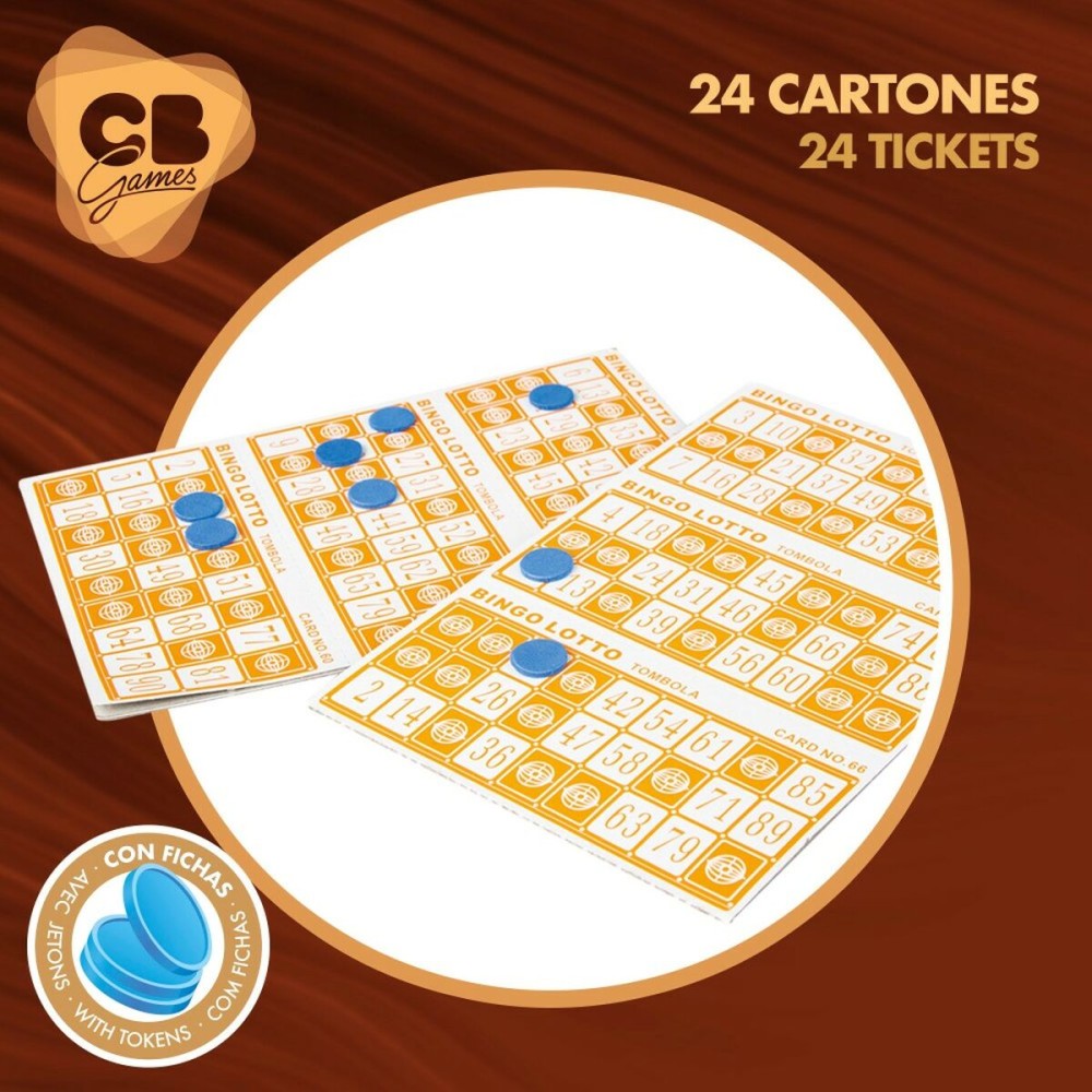 Bingo CB Games Wood Plastic (2 Units)