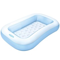 Pataugeoire gonflable pour enfants Intex Rectangulaire Bleu Blanc 90 L 166 x 25 x 100 cm (6 Unités)