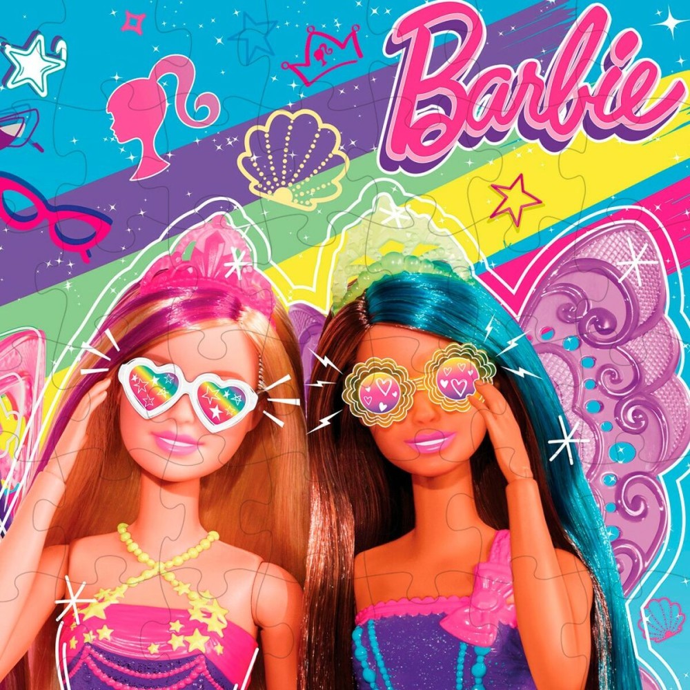 Puzzle Barbie MaxiFloor 60 Pieces 70 x 1,5 x 50 cm