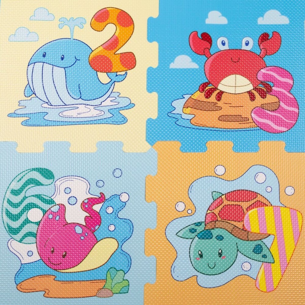 Spielmatte Colorbaby Marineblau EVA 8 Stücke (4 Stück)
