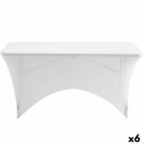 Schutzhülle Aktive Weiß 122 x 76 x 61 cm Tisch Zubehör Fahrzeuge Straße (6 Stück)