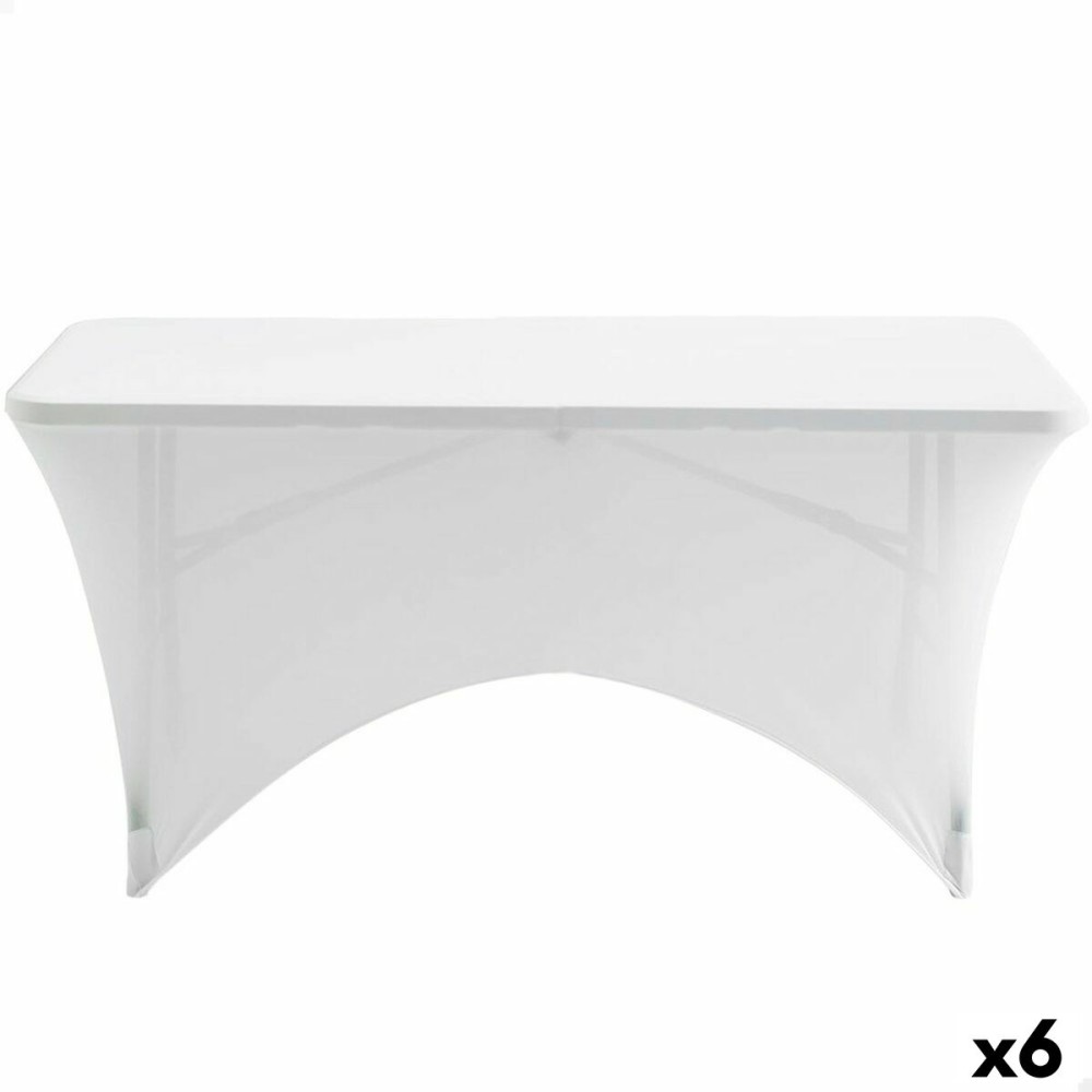 Schutzhülle Aktive Weiß 122 x 76 x 61 cm Tisch Zubehör Fahrzeuge Straße (6 Stück)