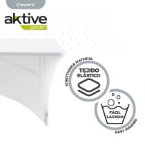 Schutzhülle Aktive Weiß 122 x 76 x 61 cm Tisch Zubehör Fahrzeuge Straße (6 Stück)