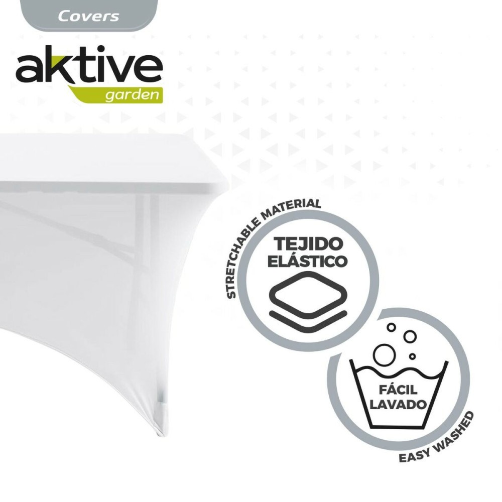 Schutzhülle Aktive Weiß 122 x 76 x 61 cm Tisch Zubehör Fahrzeuge Straße (6 Stück)