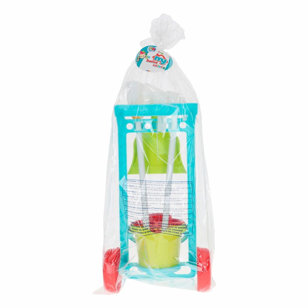Chariot de nettoyage avec accessoires Colorbaby 5 Pièces jouet 24,5 x 43,5 x 15 cm (20 Unités)