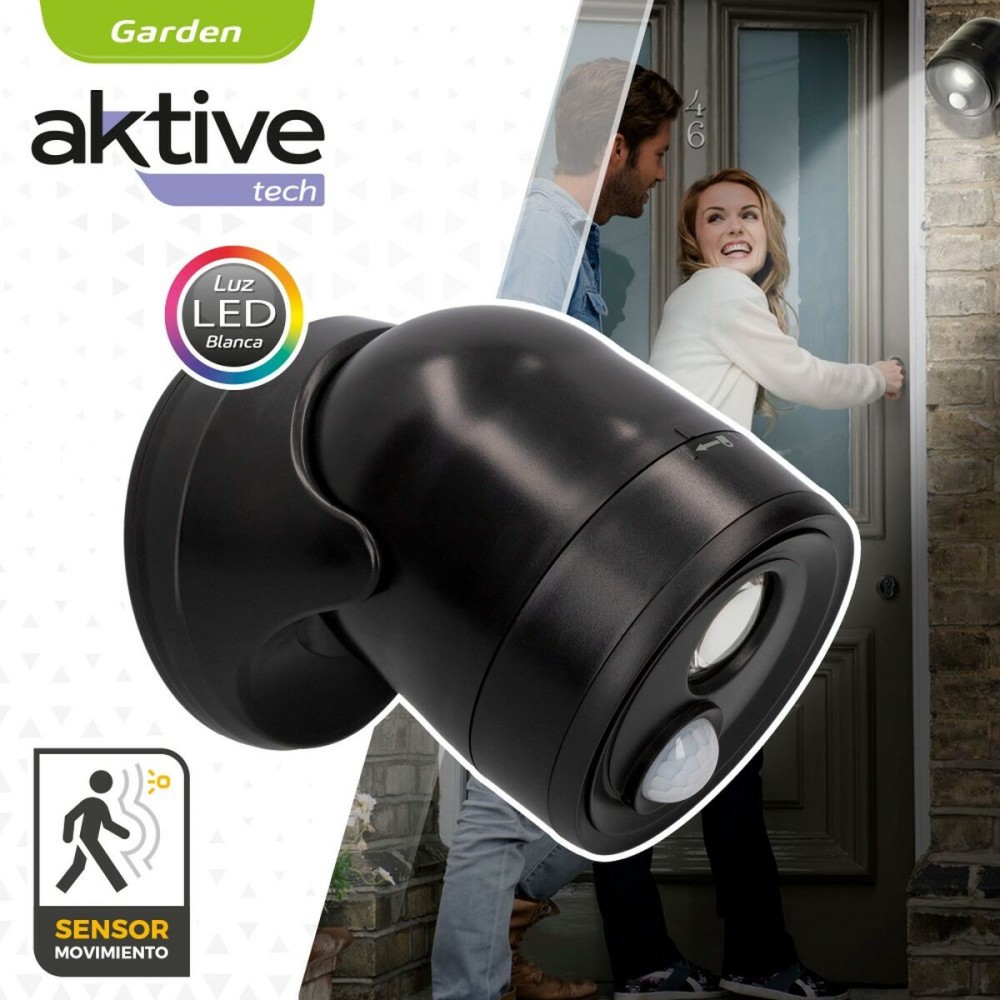 LED-Lampe mit Bewegungssensor Aktive Kunststoff 10,5 x 12,5 x 13,5 cm (12 Stück)