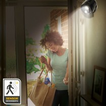 LED-Lampe mit Bewegungssensor Aktive Kunststoff 10,5 x 12,5 x 13,5 cm (12 Stück)