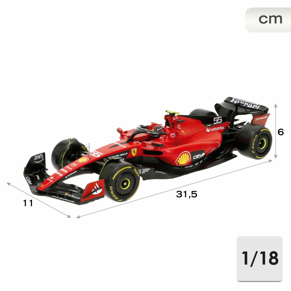 Car Bburago Ferrari F1 Racing SF23 55 C 1:18