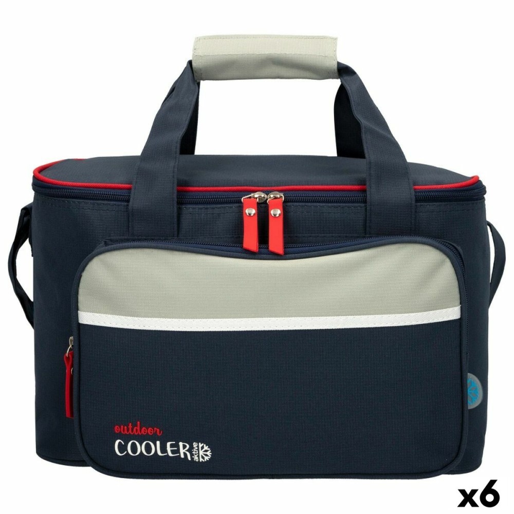 Kühltasche Aktive 36 x 22 x 21 cm (6 Stück)