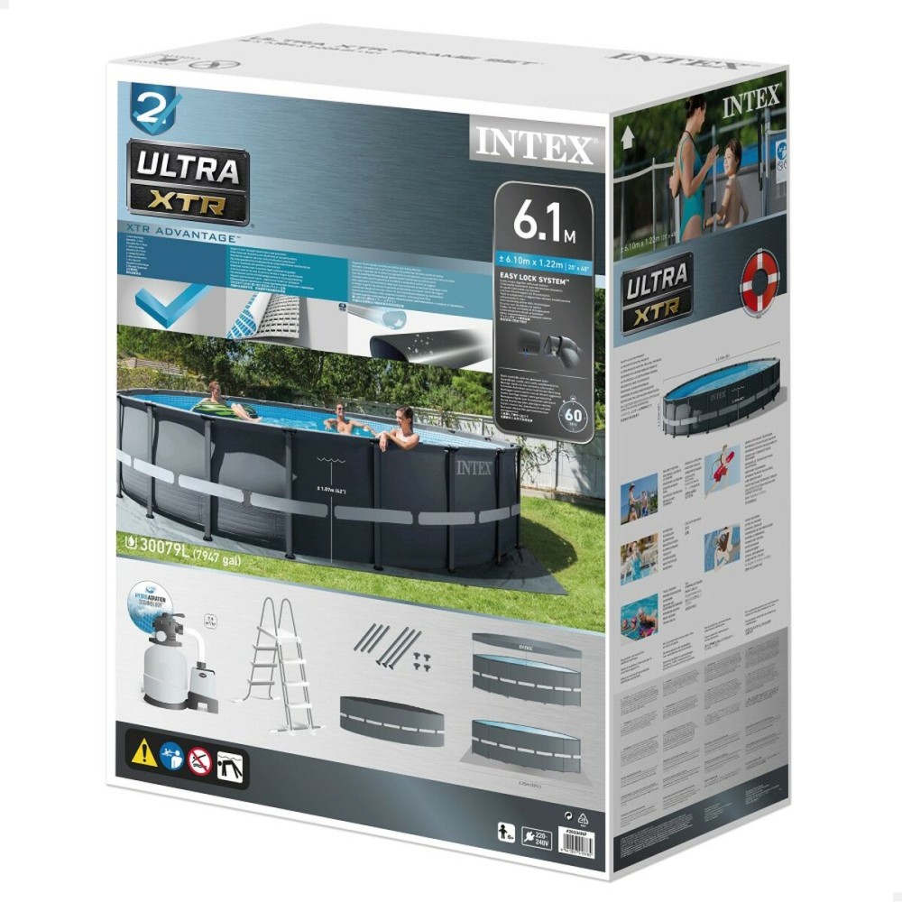 Removable pool Intex 26334 610 x 122 x 610 cm