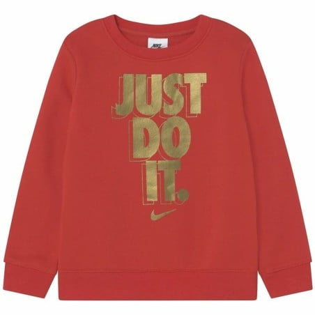 Sweat sans capuche enfant Nike Gifting Rouge