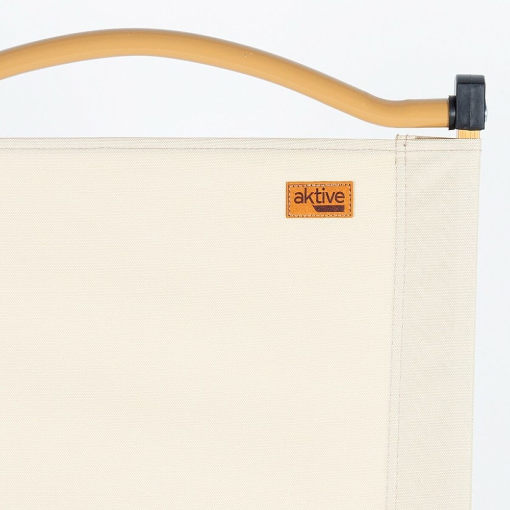 Camping Klappstuhl Aktive Sabana Erde 47 x 77 x 51 cm (2 Stück)