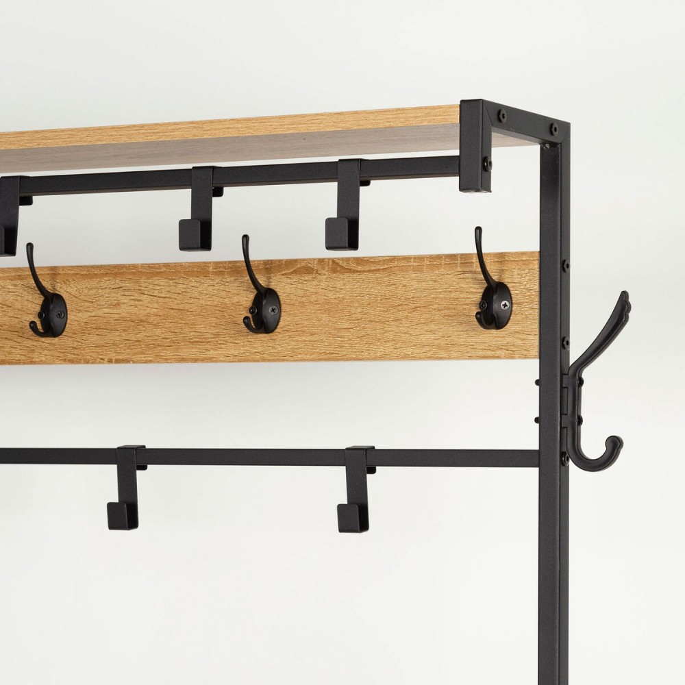 Garderobe mit Einlegeboden Max Home Stahl Melamine Spanplatte Minimalistisch 102 x 180 x 40 cm