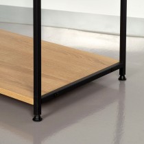Garderobe mit Einlegeboden Max Home Stahl Melamine Spanplatte Minimalistisch 60 x 175 x 40 cm