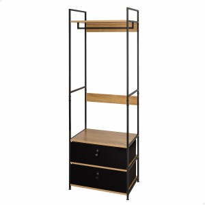 Cupboard Max Home Cloth Steel Melamin Particleboard 60 x 175 x 40 cm