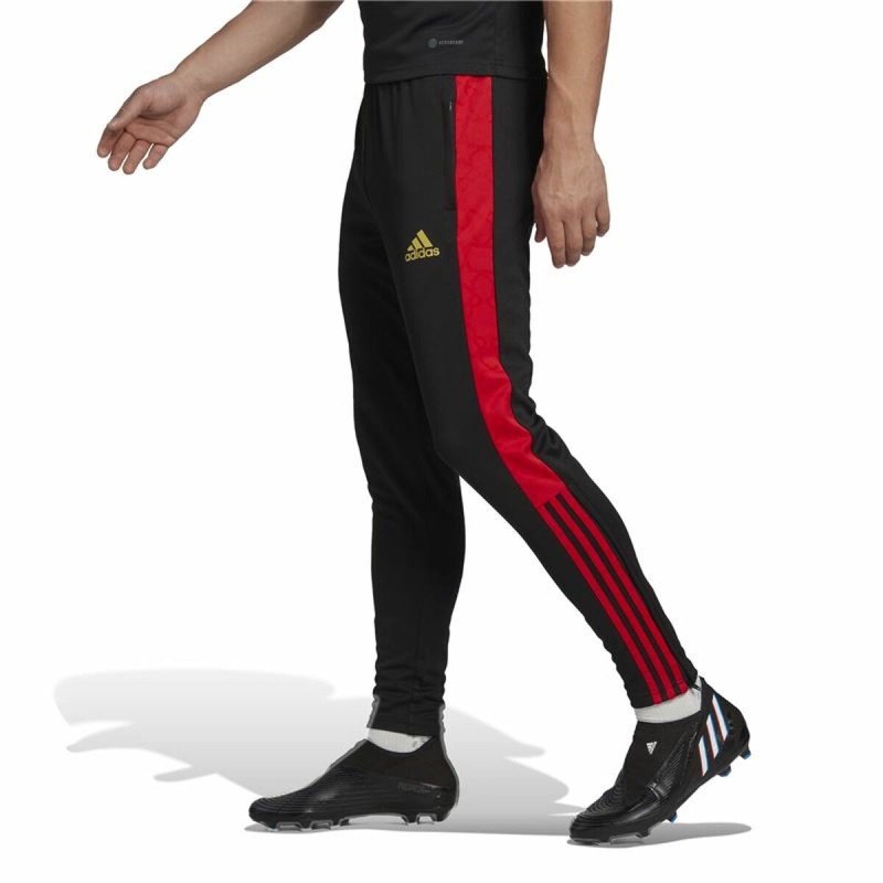 Football Training Trousers for Adults Adidas Salah Black Men