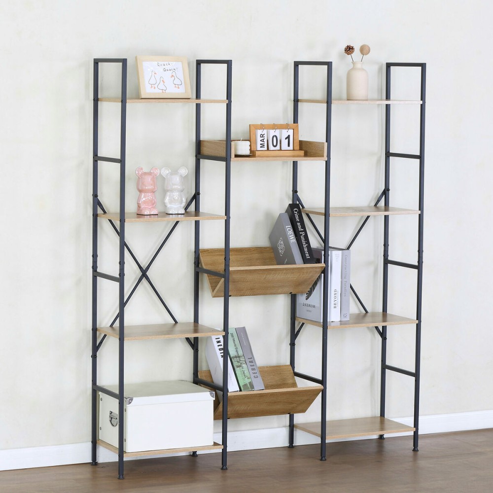 Shelves Max Home Steel Melamin Particleboard 125 x 150 x 27 cm