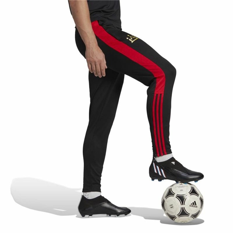 Football Training Trousers for Adults Adidas Salah Black Men