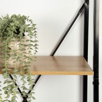 Étagère Max Home Acier Mélamine Contre-plaqué 60 x 148 x 32 cm