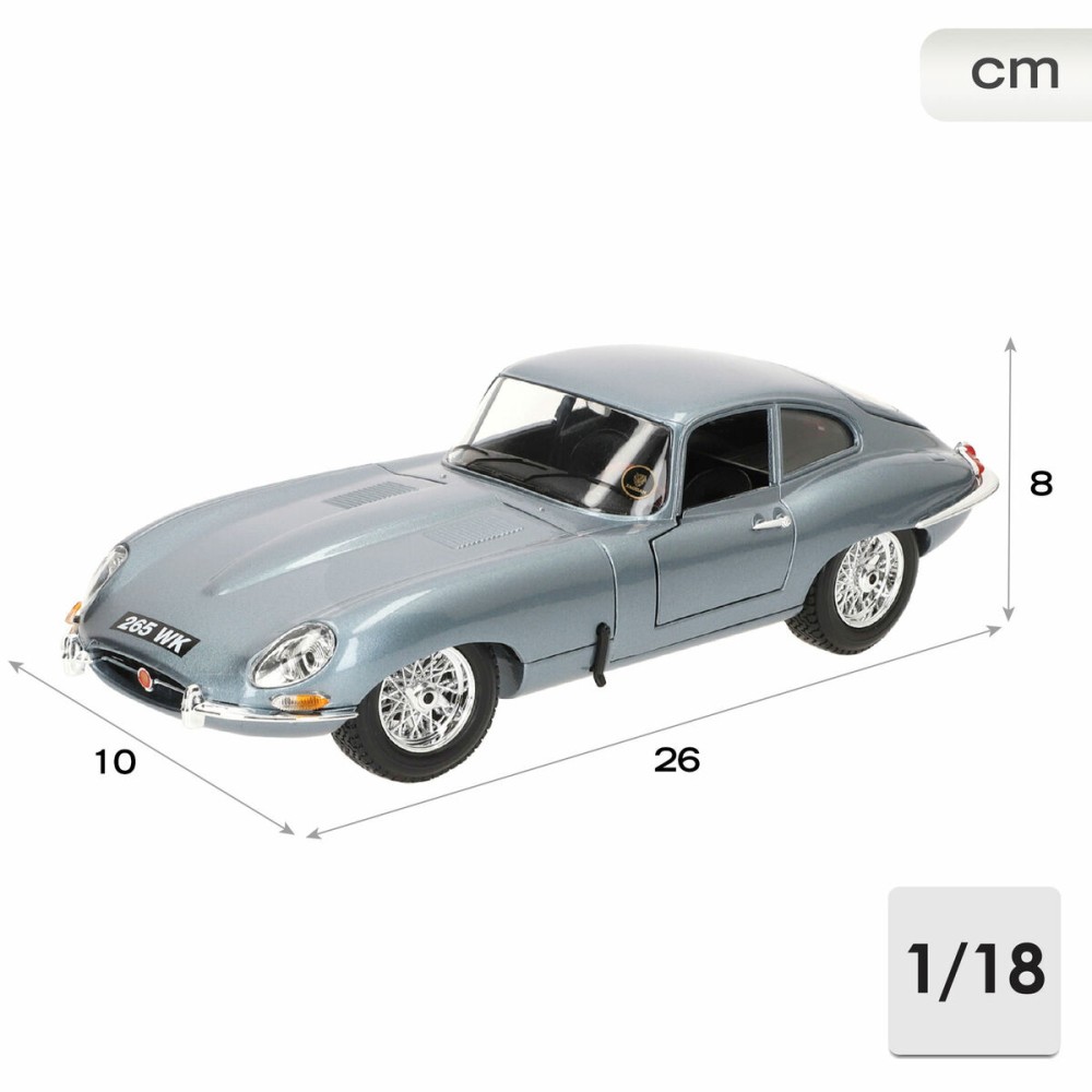 Car Bburago GT-Jaguar "E" Coupe (1961) 1:18
