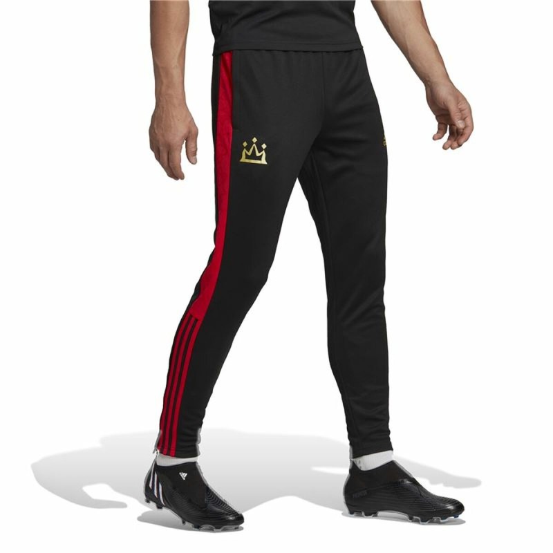 Football Training Trousers for Adults Adidas Salah Black Men