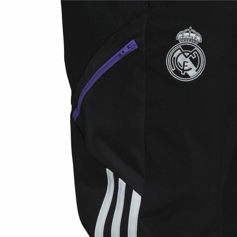 Jogging d'Entraînement de Football pour Adultes Adidas Condivo Real Madrid 22 Noir Homme