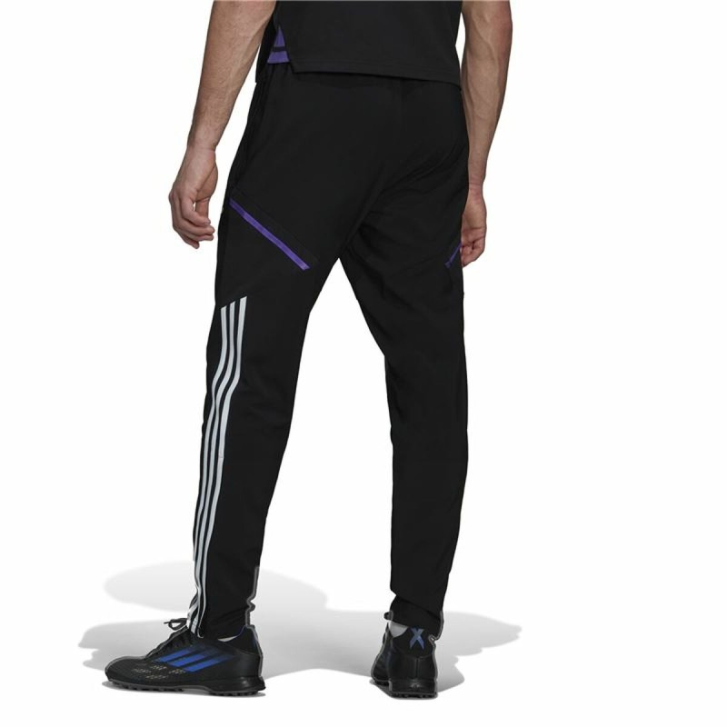 Jogging d'Entraînement de Football pour Adultes Adidas Condivo Real Madrid 22 Noir Homme