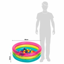 Ball Pool Intex 86 x 25 x 86 cm (3 Units)