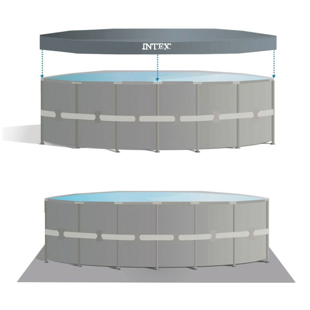 Removable pool Intex 488 x 122 x 488 cm