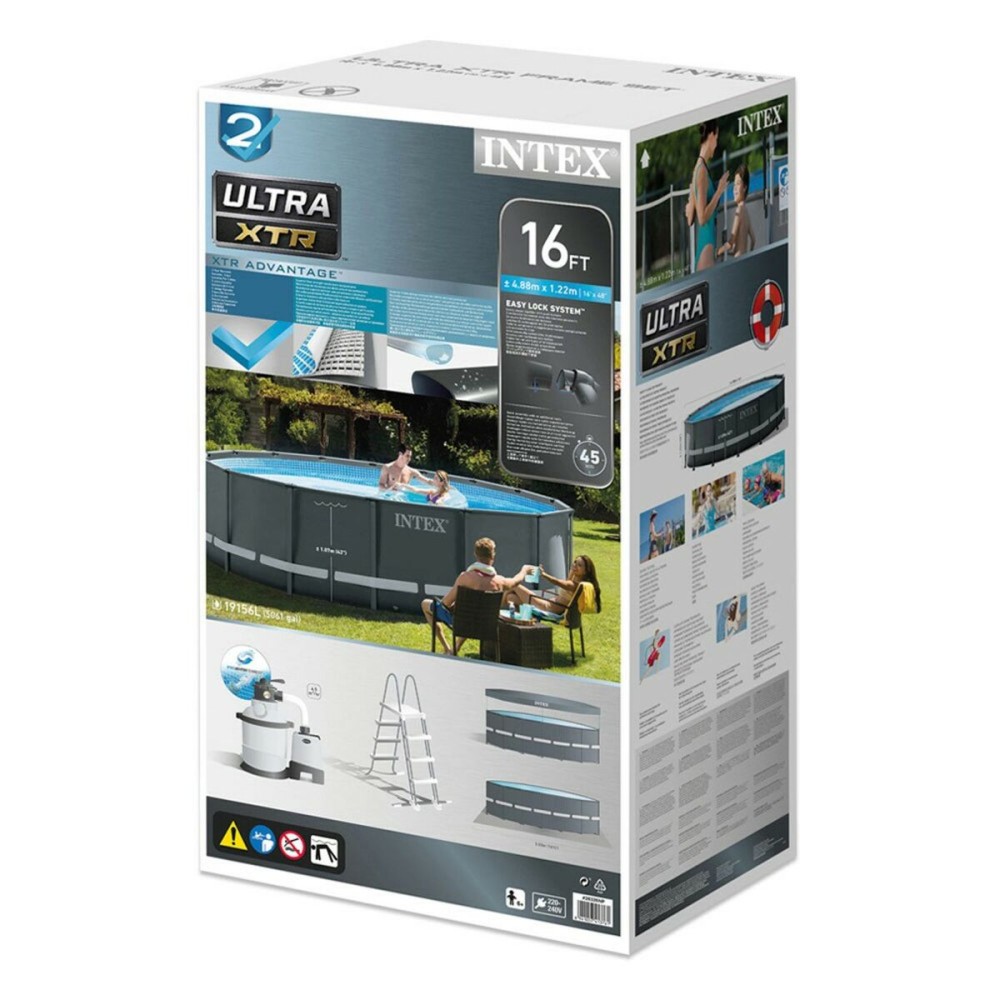 Removable pool Intex 488 x 122 x 488 cm