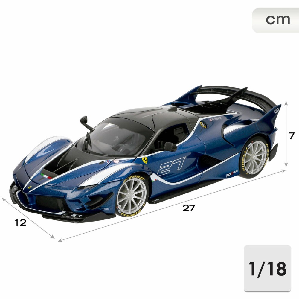Voiture Bburago Ferrari FXX K-EVO 27 BL 1:18
