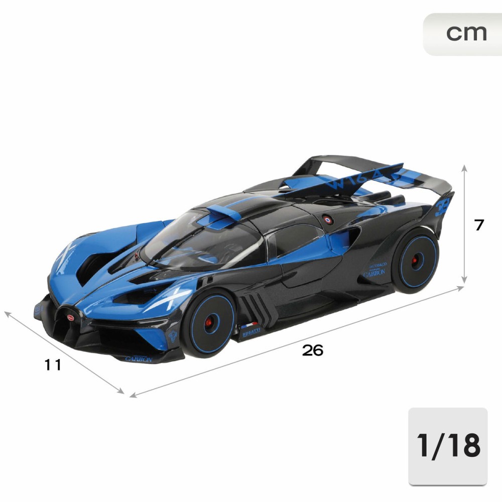Car Bburago GT Bugatti Bolide 1:18
