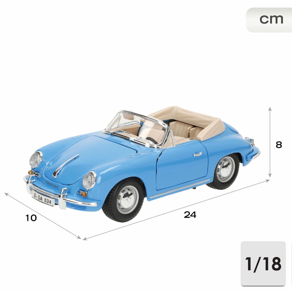 Car Bburago GT-Porsche 356B Cabriolet (1961)
