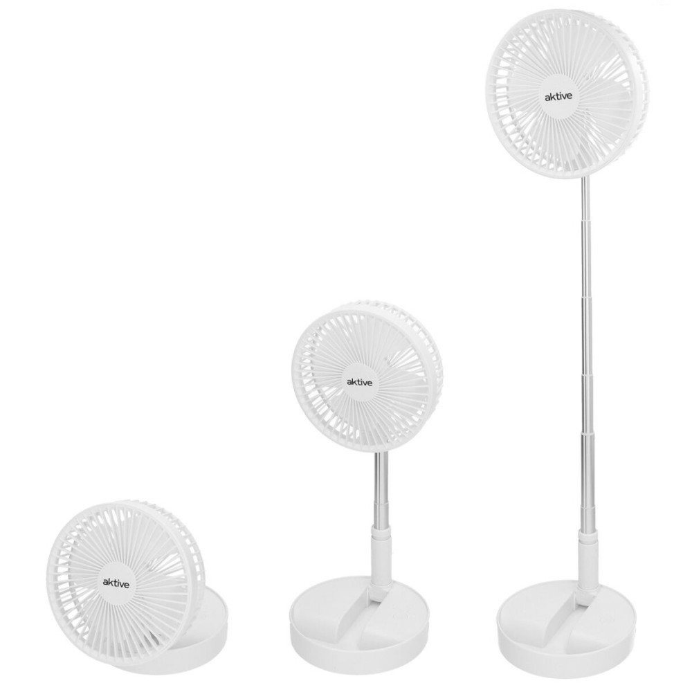 Faltbarer tragbarer Ventilator Aktive Aufladbar (4 Stück)