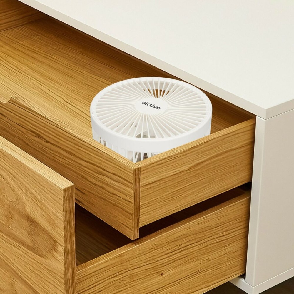 Faltbarer tragbarer Ventilator Aktive Aufladbar (4 Stück)