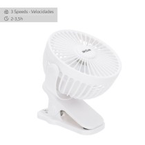 Rechargeable Desk Fan Aktive (6 Units)