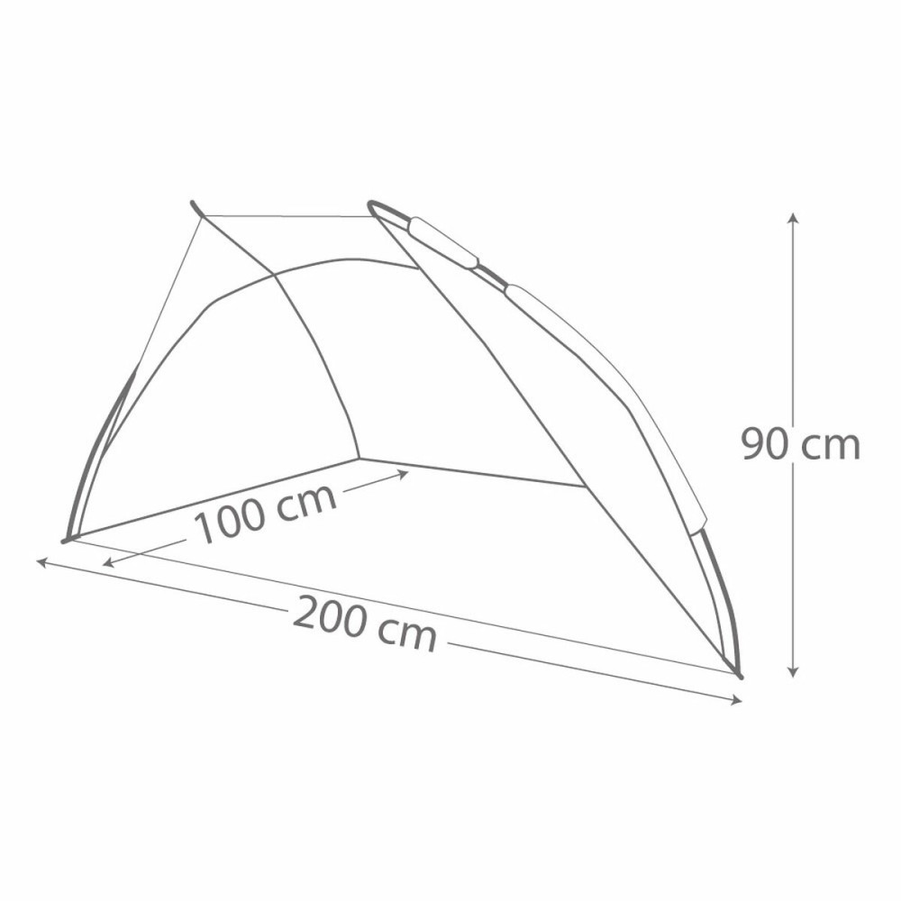 Beach Windscreen Aktive 200 x 90 x 100 cm