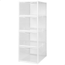 Stapelbarer Schuhkarton Max Home Polypropylen ABS 25 x 18,5 x 35 cm (4 Stück)