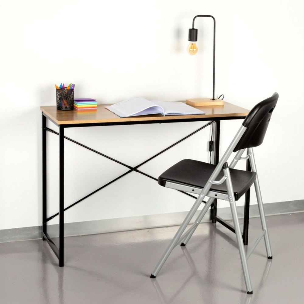 Desk Max Home Steel Melamin Particleboard 100 x 70 x 40 cm