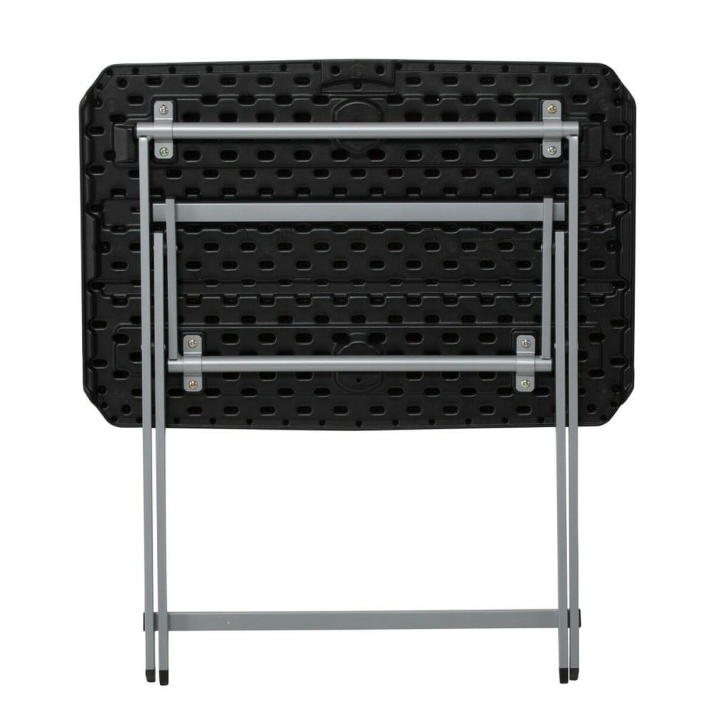 Beistelltisch Lifetime Schwarz 75 x 66 x 50,5 cm Stahl Kunststoff