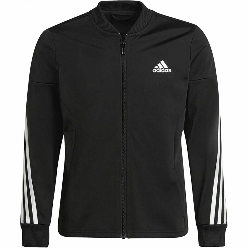 Kinder-Trainingsanzug Adidas H57226 Schwarz