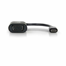 Adaptateur USB C vers VGA Port Designs 900125 Noir