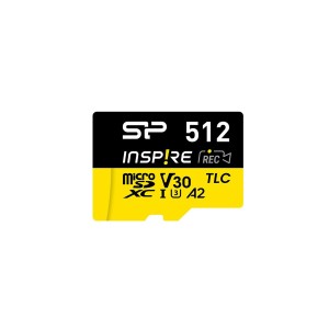 Mikro SD Speicherkarte mit Adapter Silicon Power SP512GBSTXLA2V1NSP 512 GB