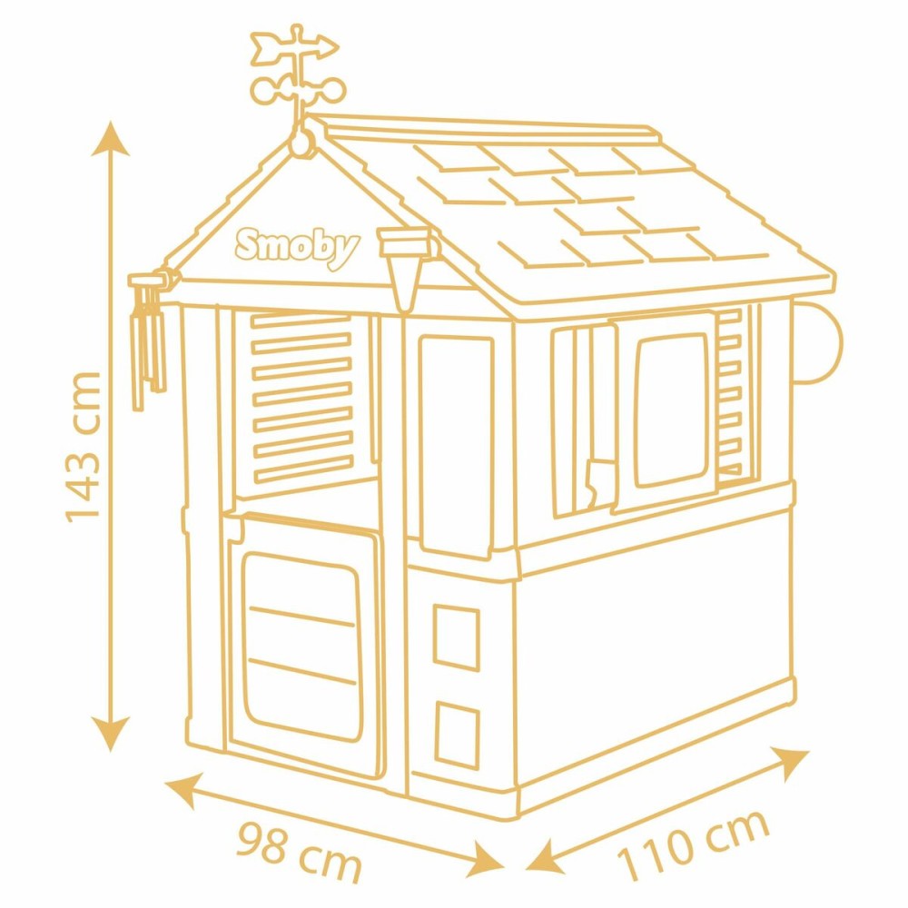 Kinderspielhaus Smoby 4 Seasons 102,7 x 121,8 x 143,4 cm
