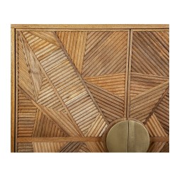 Anrichte Romimex natürlich Holz 40 x 109 x 91 cm