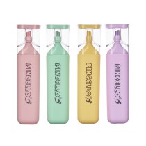 Fluorescent Marker Set Pincello 498 Yellow Multicolour (12 Units)