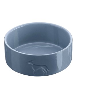 Dog Feeder Hunter OSBY GLAZED Blue Ceramic 1,9 L