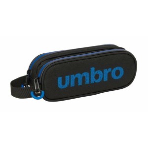 Trousse Fourre-Tout Double Umbro Jet Black 21 x 8 x 6 cm
