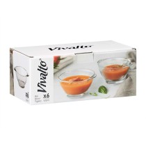 Soup Bowls Vivalto TP-H6106/BHA6 Transparent 435 ml (6 Units)